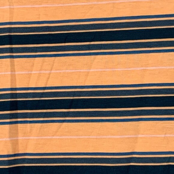 Lularoe Irma Half Sleeve Tunic High Low Polyester Blend Sz XS Black Teal Yellow - Picture 7 of 7